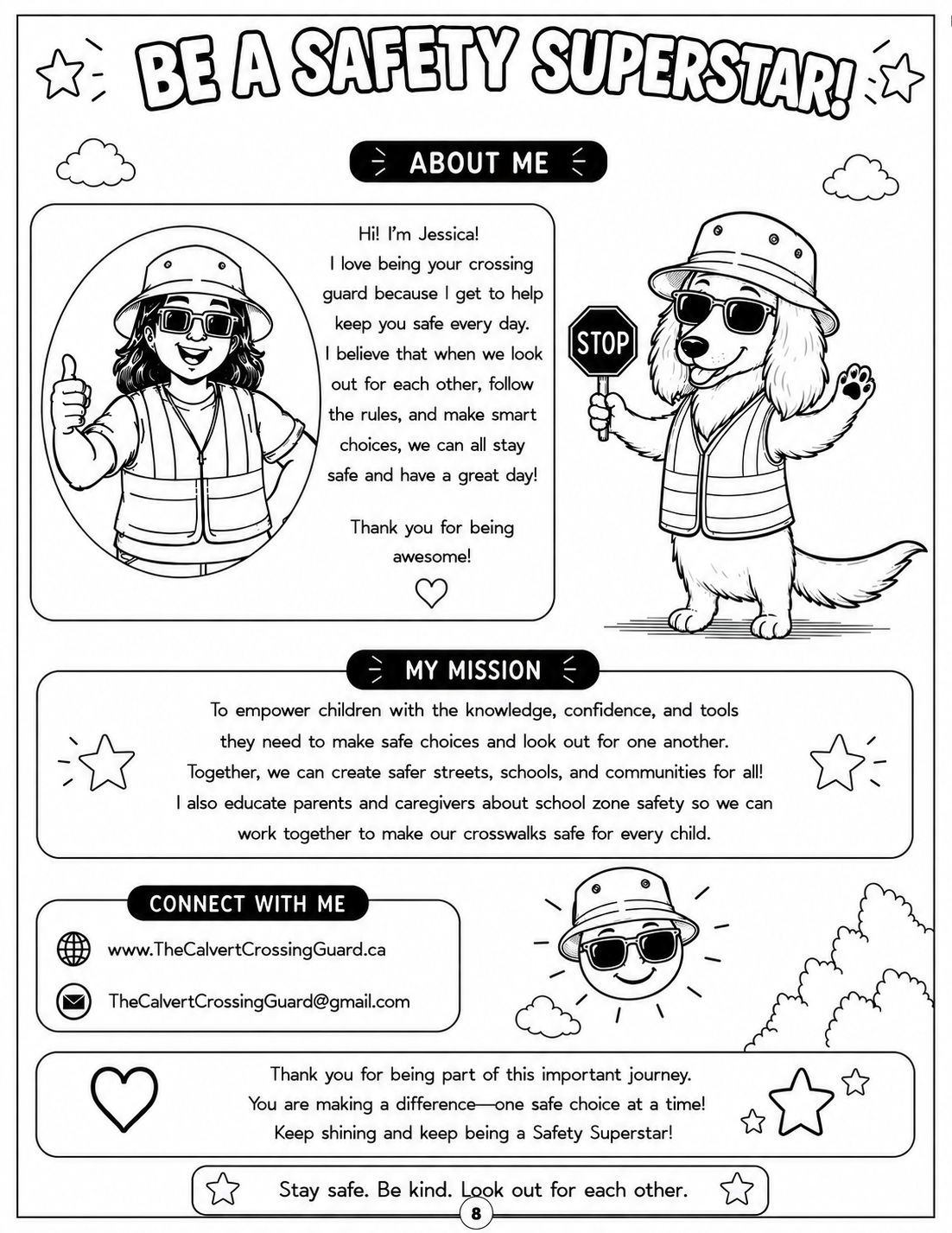 Activity book page 8